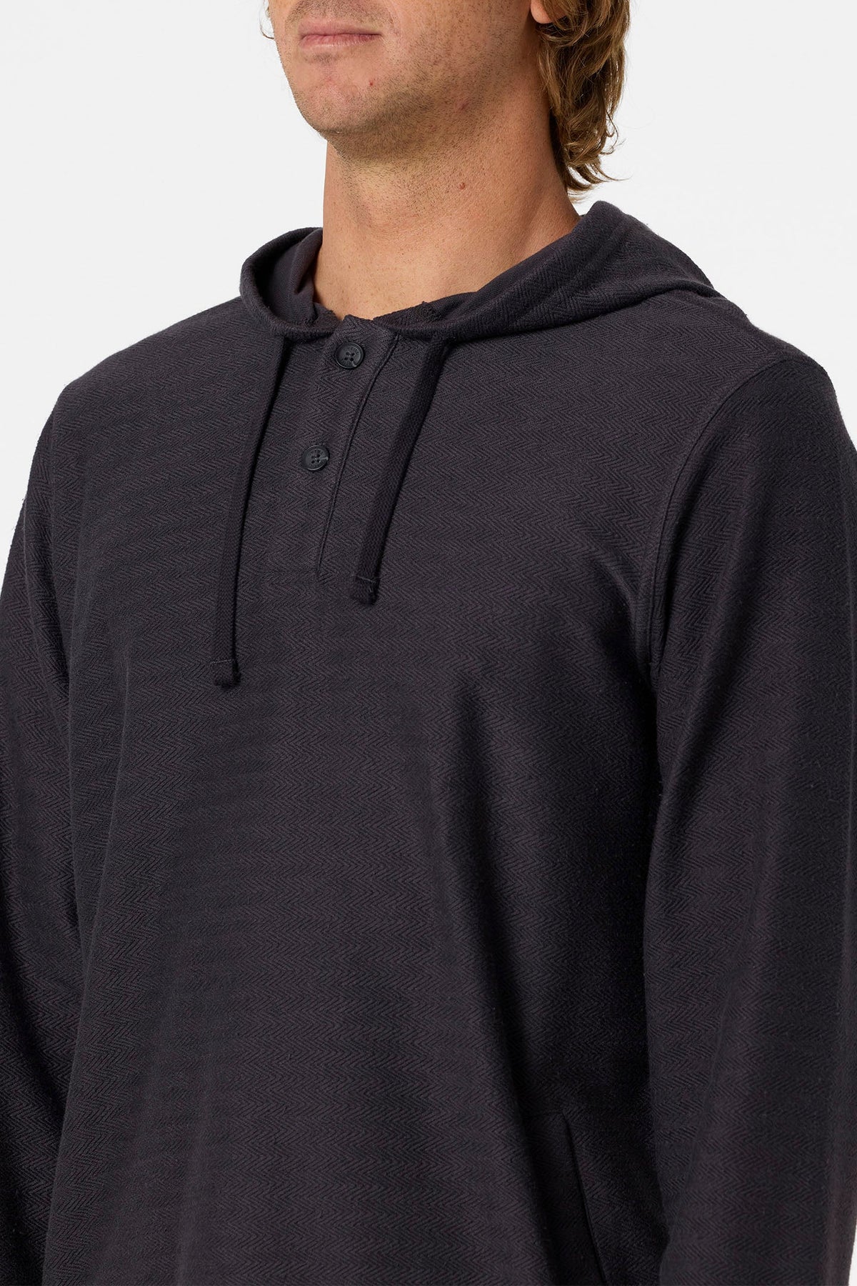 O'Neill Mens Bavaro Solid Pullover Fleece