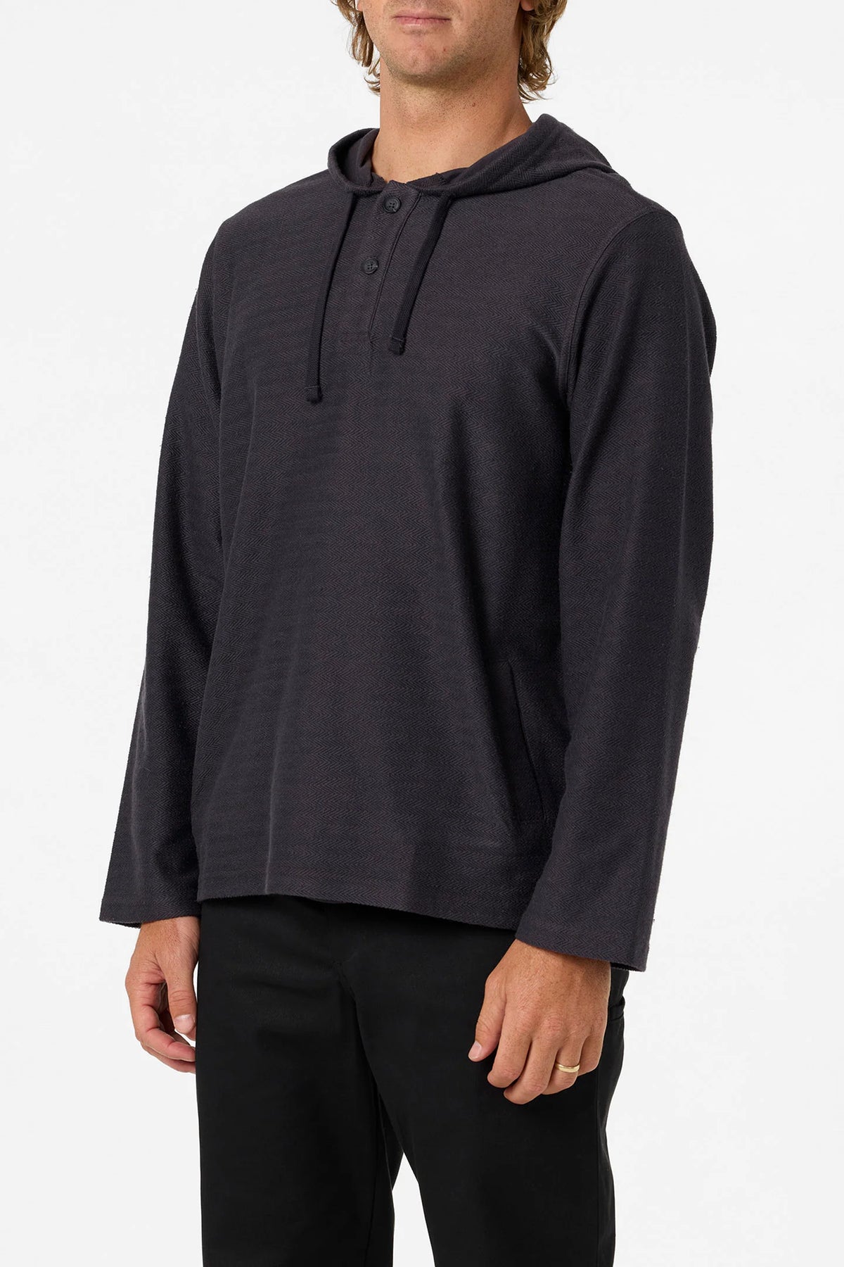 O'Neill Mens Bavaro Solid Pullover Fleece