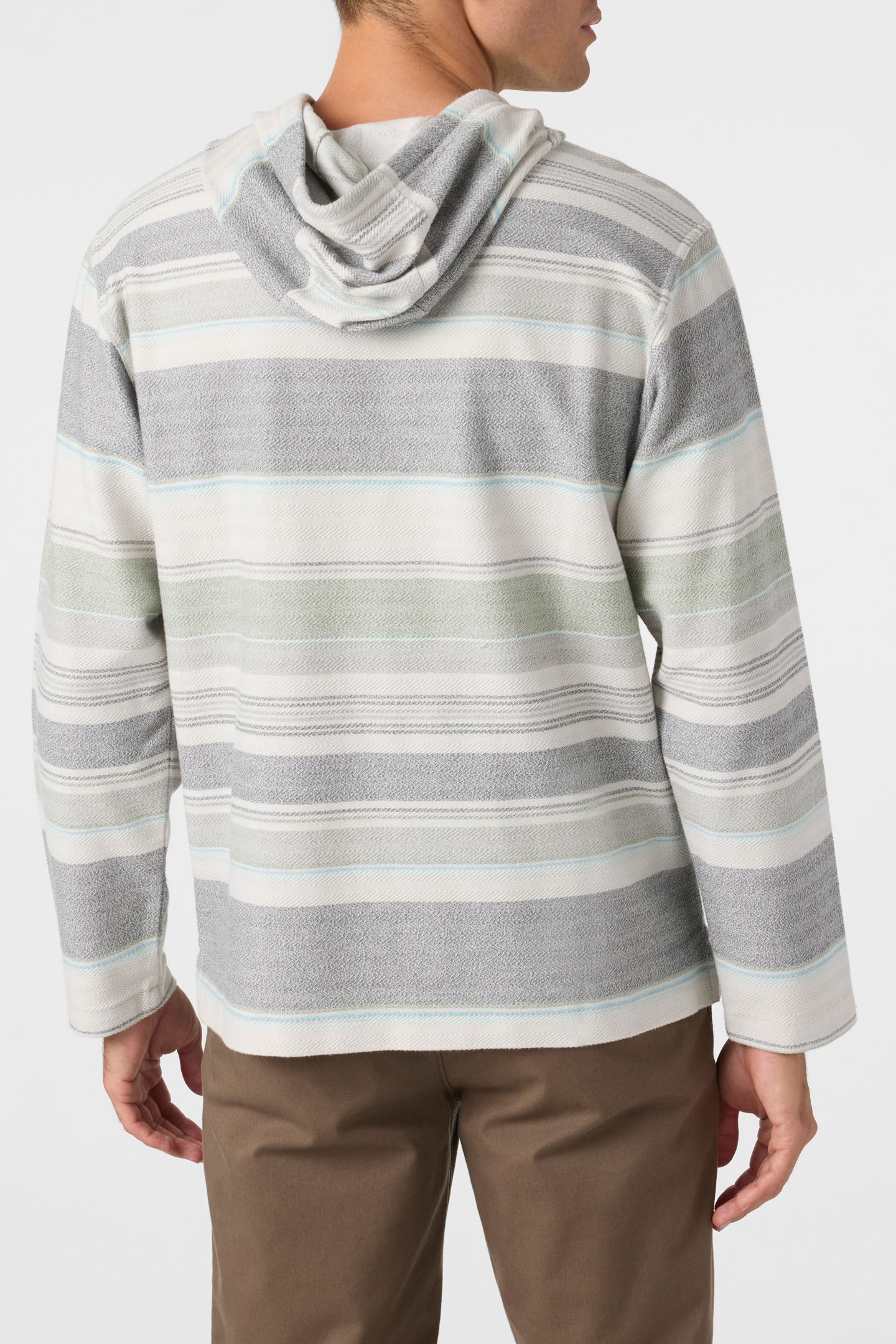 O'Neill Mens Bavaro Stripe Poncho