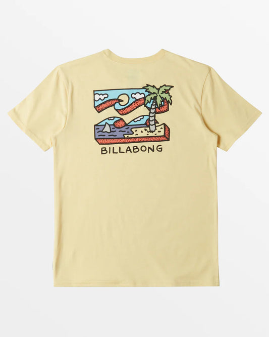 T-shirt à manches courtes Billabong BBTV pour garçon