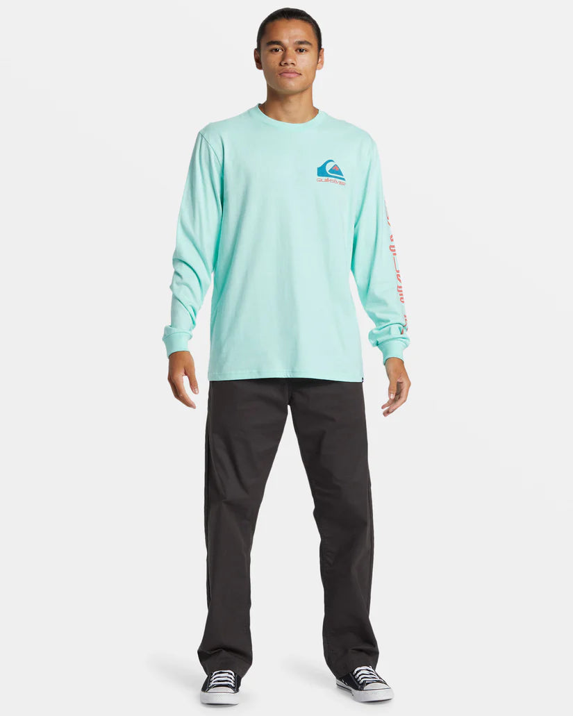 Quiksilver Men's Comp Logo Long Sleeve T-Shirt