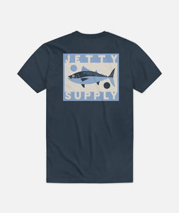 Jetty Mens Beach Tuna Short Sleeve T-Shirt