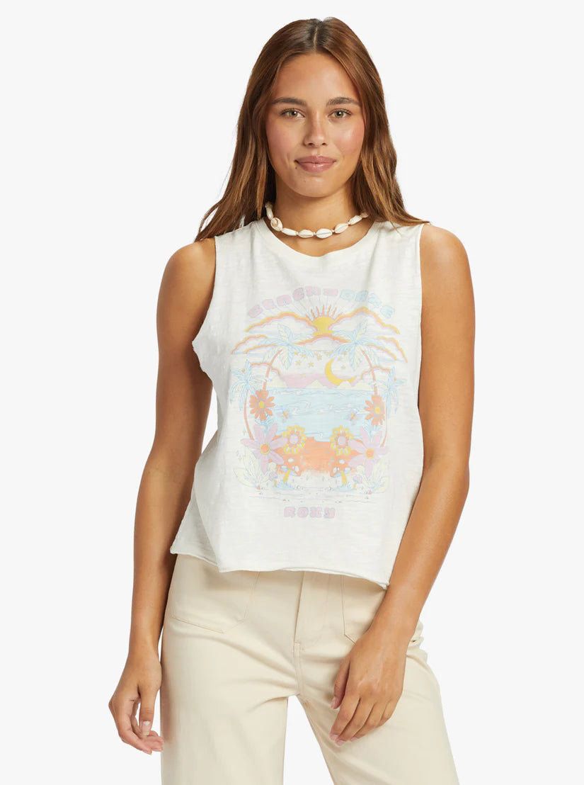 Roxy Women's Beachy Days Muscle Tank