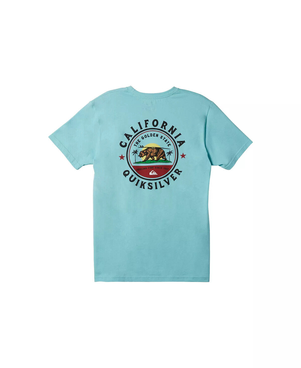 T-shirt à manches courtes Quiksilver CA Local Brigade pour homme