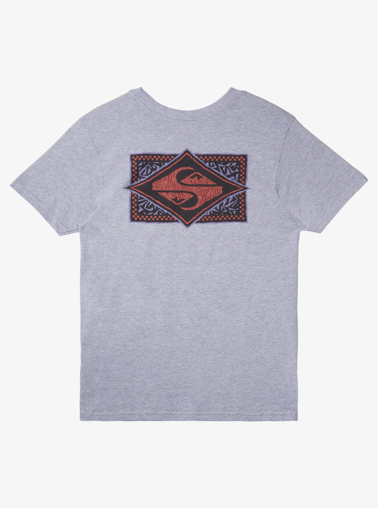 Quiksilver Herren – Flash – Kurzärmliges T-Shirt in schwarz