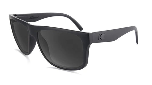 Knockaround Torrey Pines Matte Black on Black Sunglasses