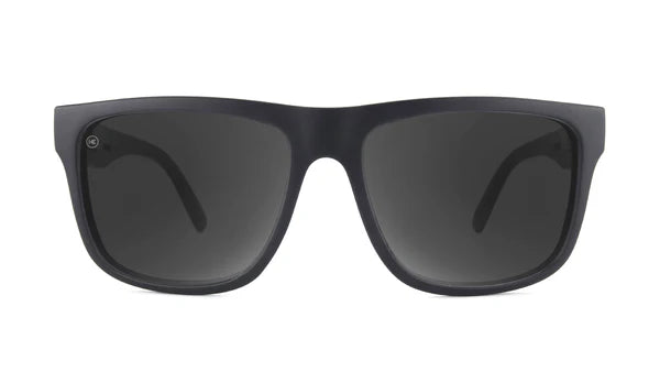 Knockaround Torrey Pines Matte Black on Black Sunglasses