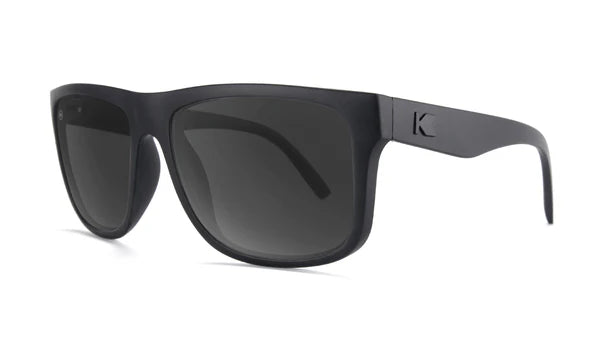 Knockaround Torrey Pines Matte Black on Black Sunglasses