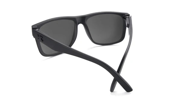 Knockaround Torrey Pines Matte Black on Black Sunglasses