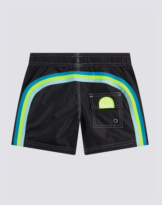 Sundek Boys Elastic Waist Swim Trunks