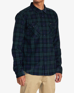 RVCA Herren Blues Walk Cord Flanellhemd