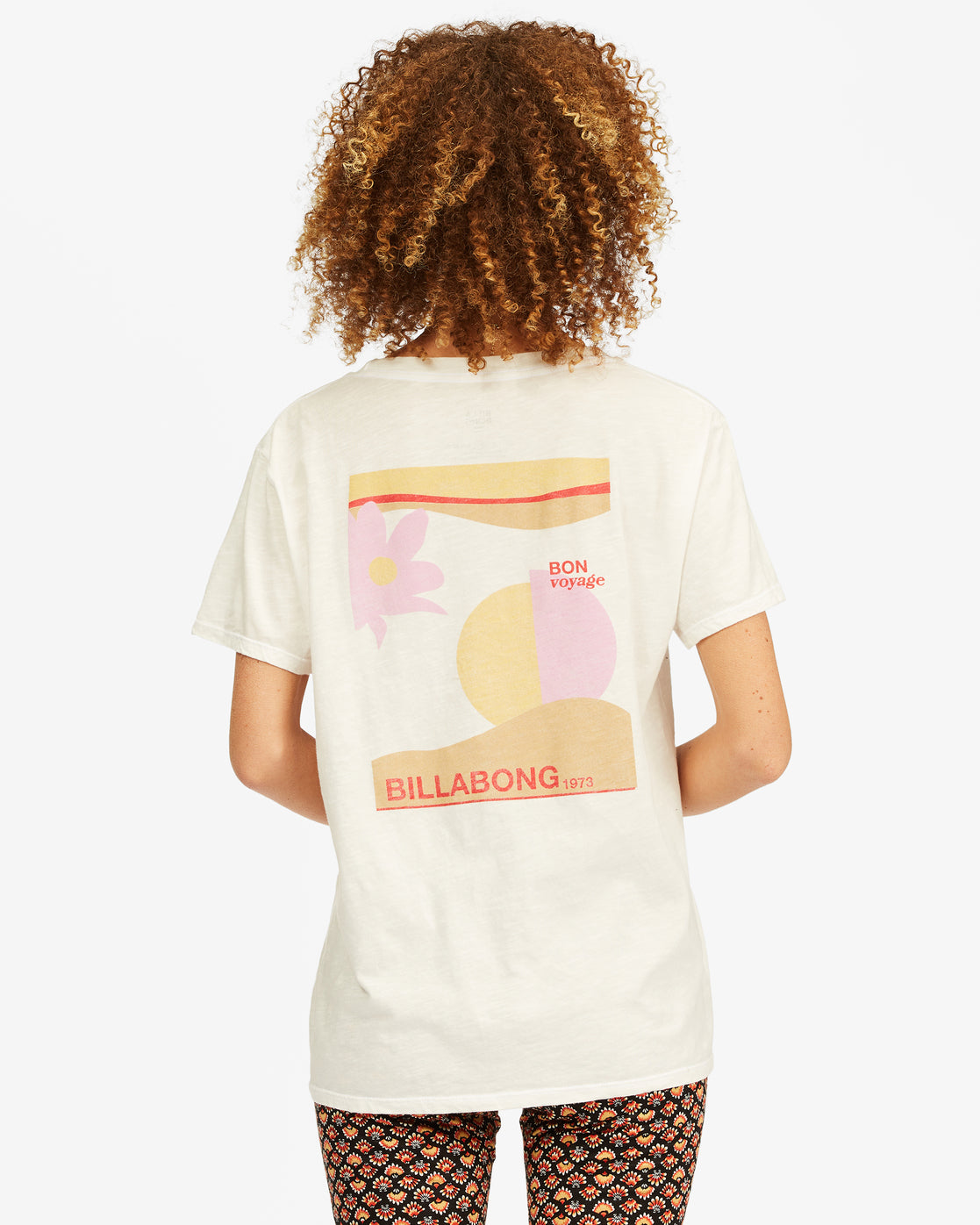 Billabong Womens Bon Voyage Boyfreind T-Shirt