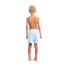 Load image into Gallery viewer, Bermies Boys Palm Classic Swim Trunks w/Compression Liner