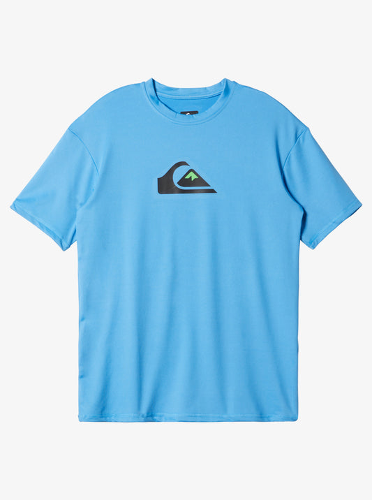 Quiksilver Boy's Solid Streak Short Sleeve UPF 50 Surf Tee