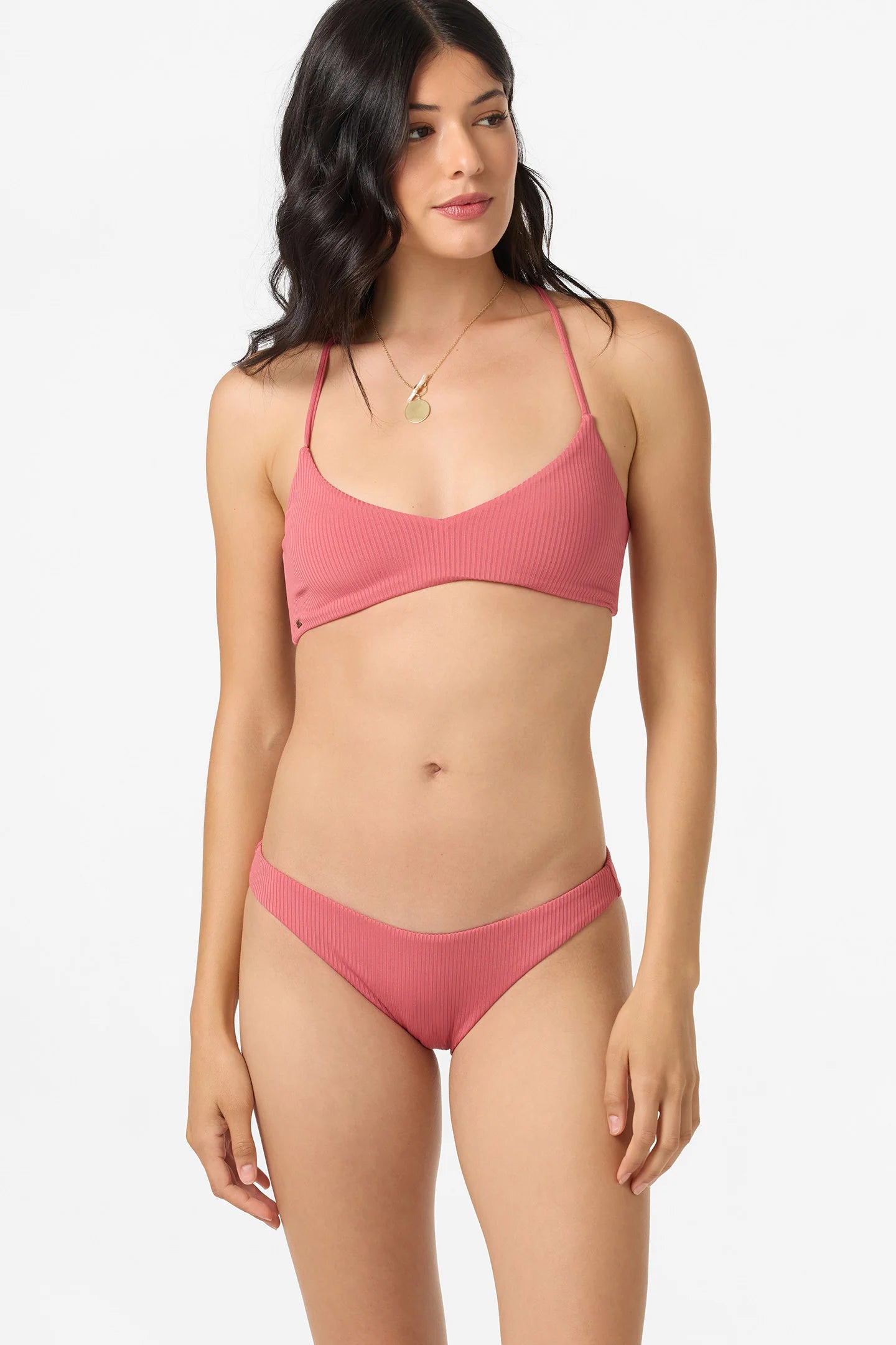 O'Neill Saltwater Solids Rib Rockley Bikini Bottoms