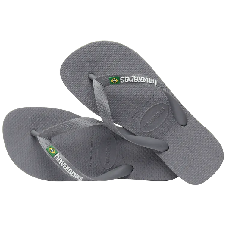 Brazil MENS Sandal-STEEL GREY : 7/8