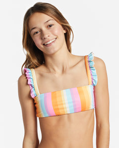 Billabong Women's On The Bright Side Reversible 2 Piece Bikini Set