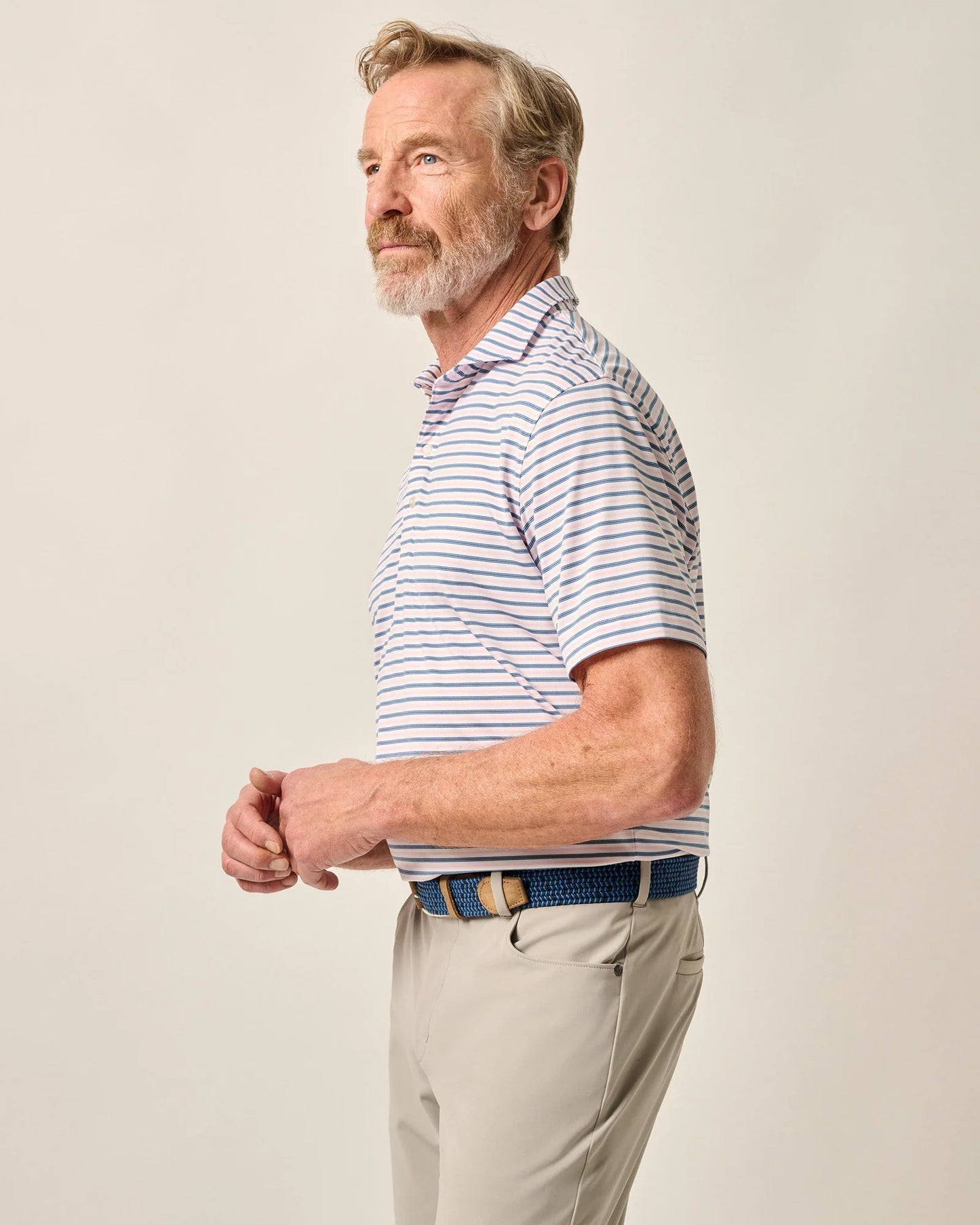 Johnnie-O Mens Bronte Short Sleeve Polo Shirt