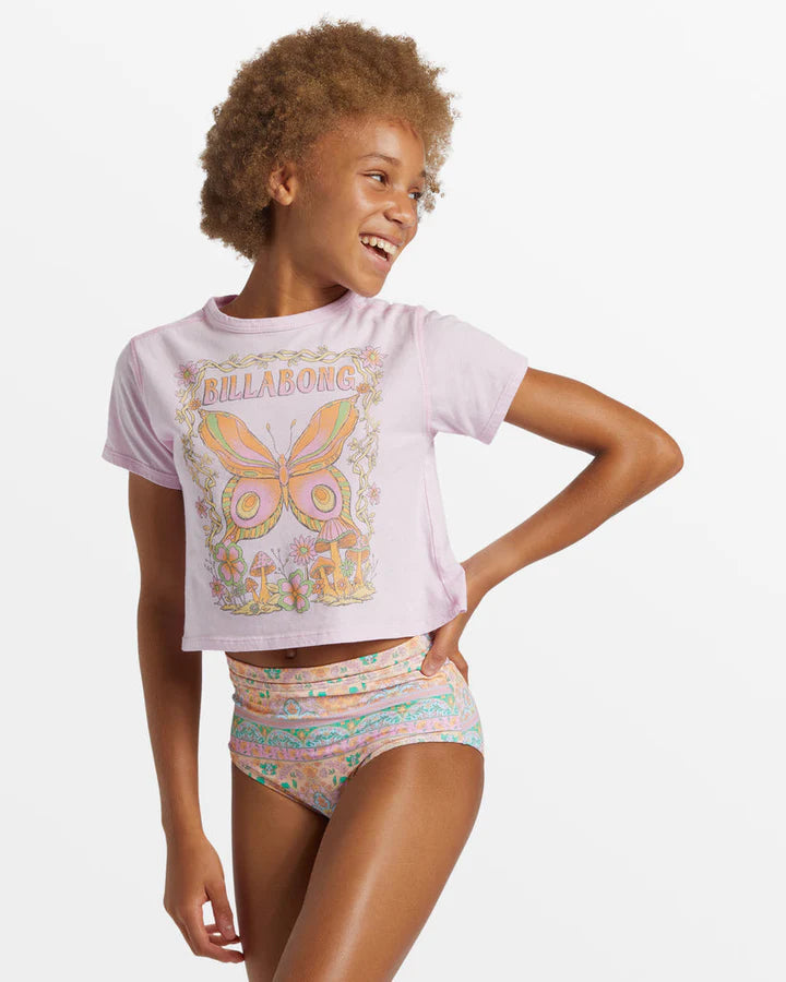 Billabong Girls Butterfly Kiss Tee