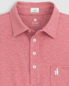 johnnie-O Men's Heathered Original Short Sleeve Polo Shirt