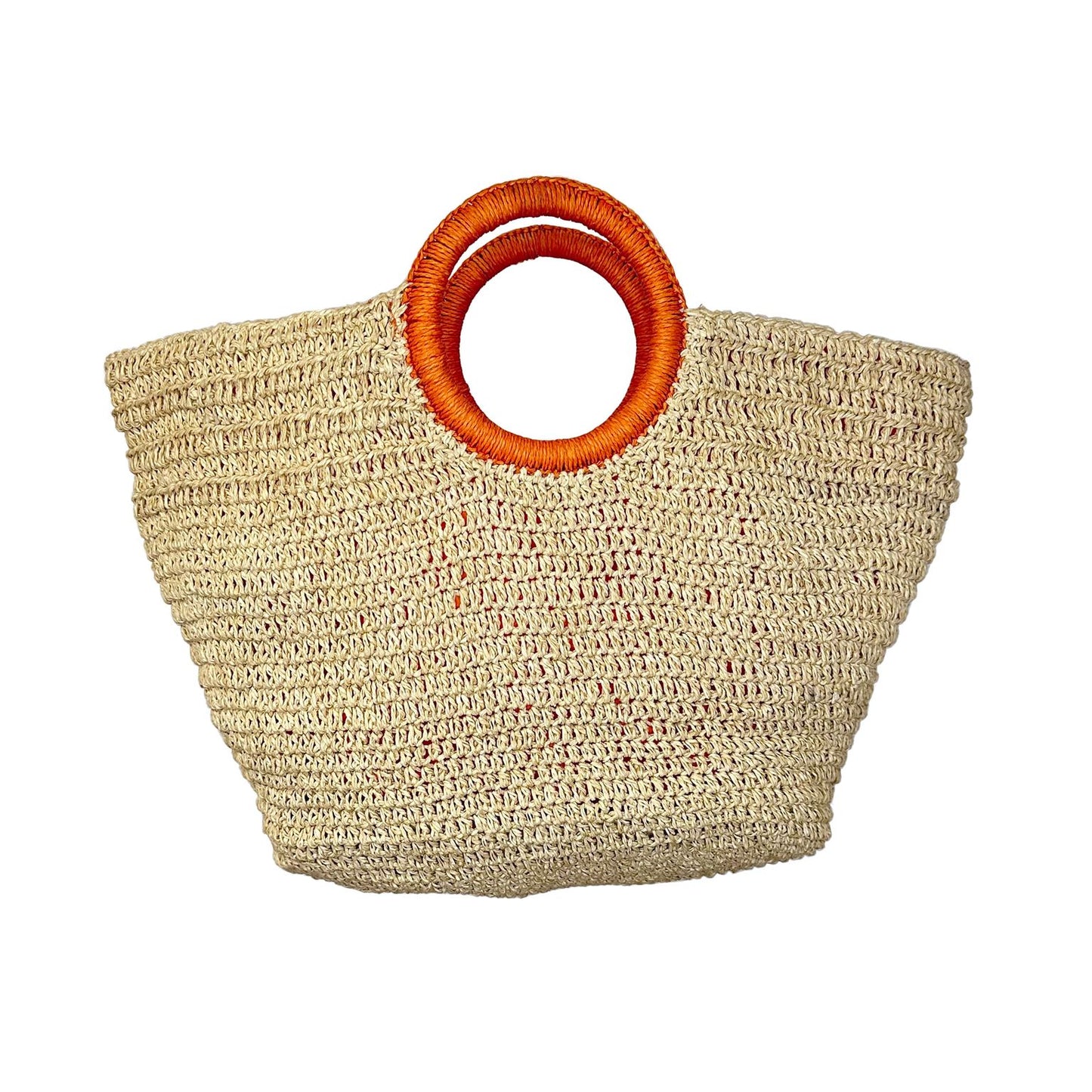 Anju Cali Raffia Basket Bag