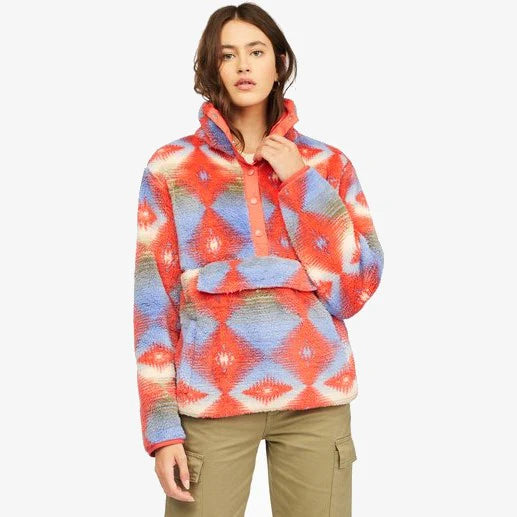 Billabong Womens Switchback Pull Over Fleece