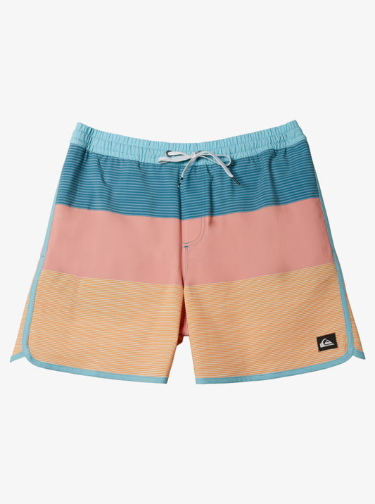 Short à taille élastique Quiksilver Surfsilk Tijuana Volley 14" pour garçon