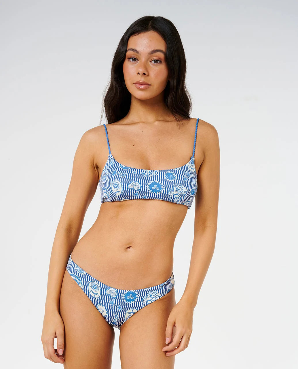 Rip Curl Women's Catalina Waves Full Bikini Bottom