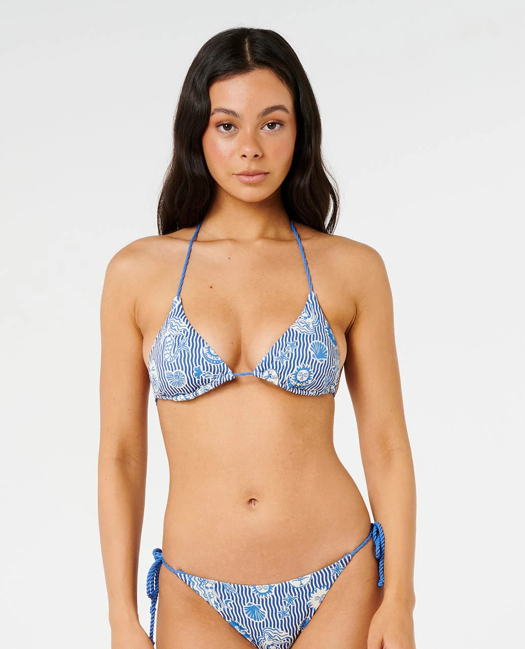 Rip Curl Women's Catalina Waves Sliding Bikini Tri-Top