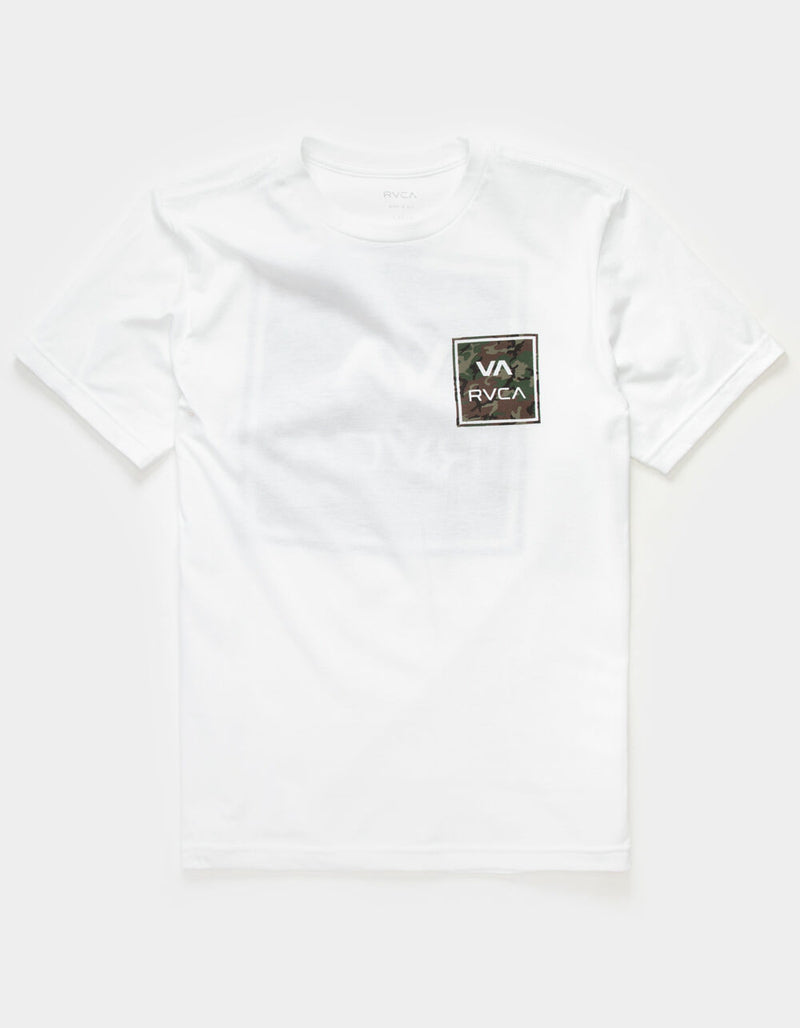 VA All The Way T-shirt blanc à manches courtes pour garçons : taille L pour garçons