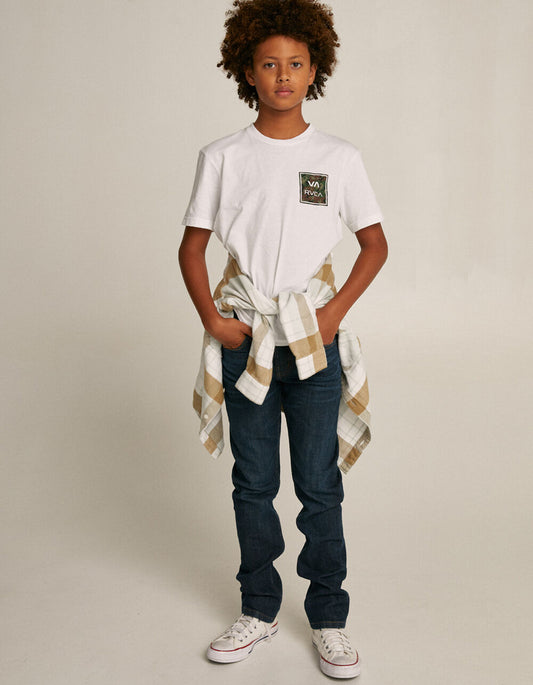 RVCA Boys VA All The Way Short Sleeve T-Shirt