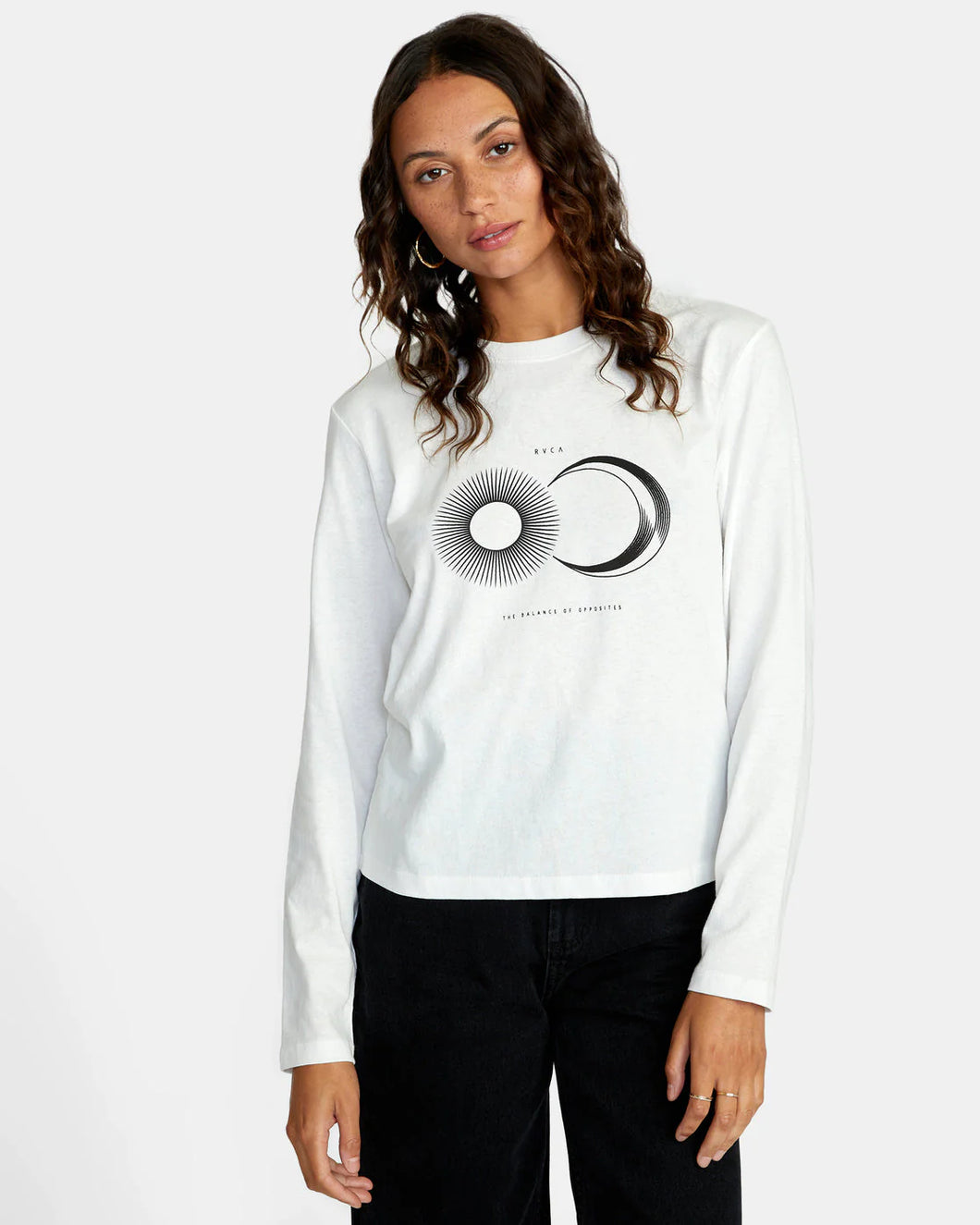 T-shirt à manches longues Celestial Twist pour femme RVCA