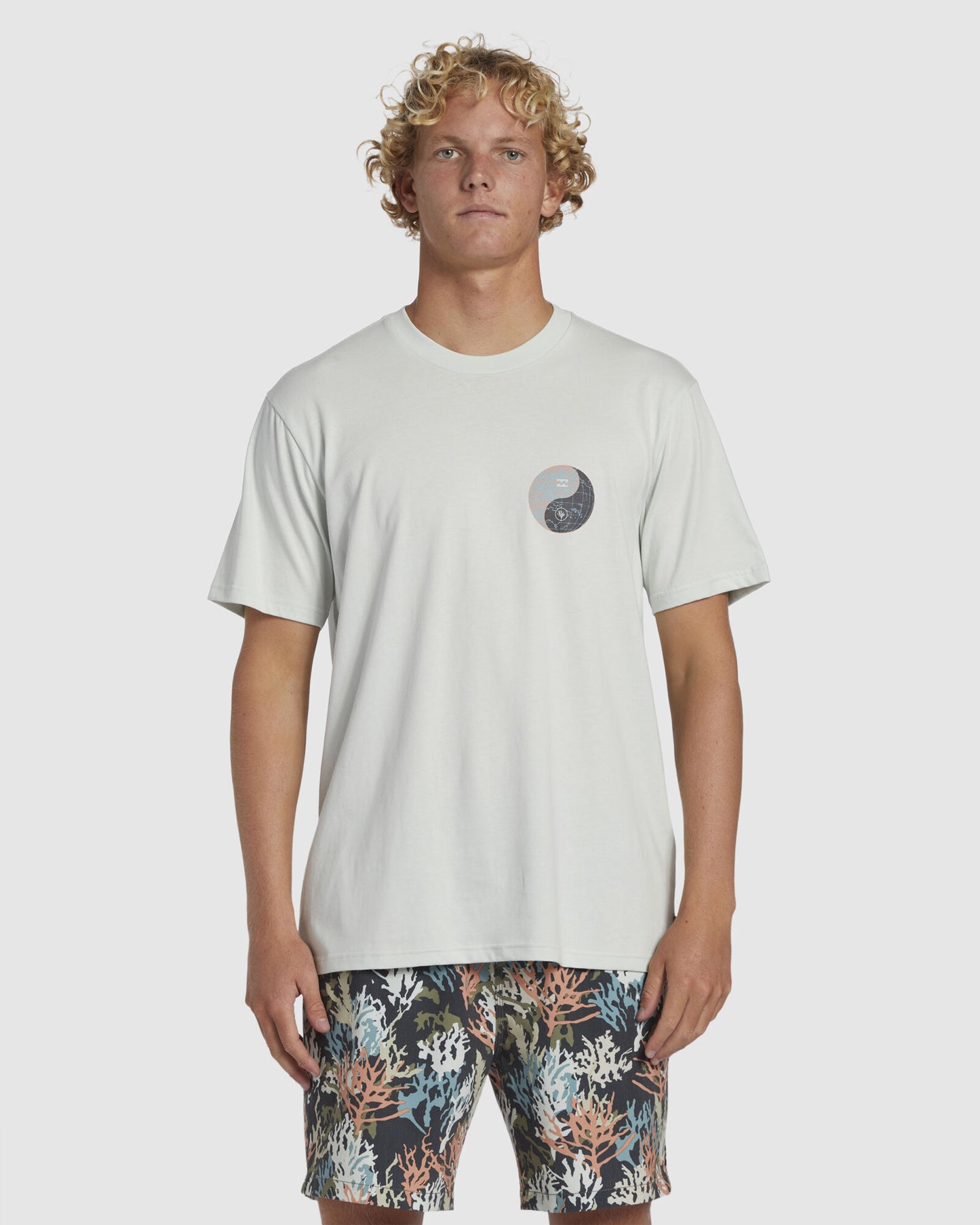 Billabong Mens CG Yin Yang Short Sleeve T-Shirt