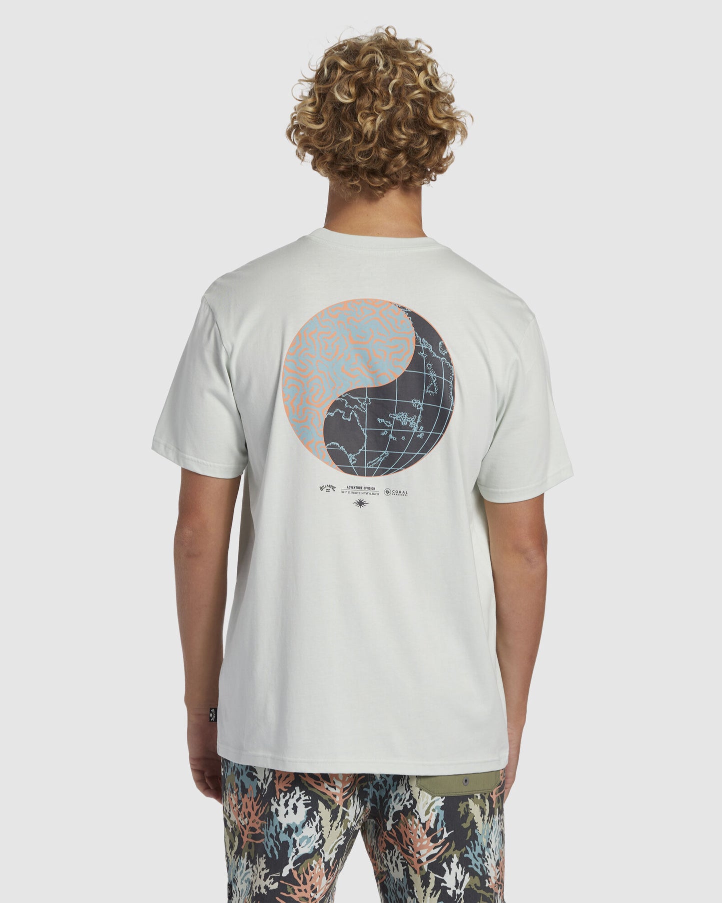 Billabong Mens CG Yin Yang Short Sleeve T-Shirt