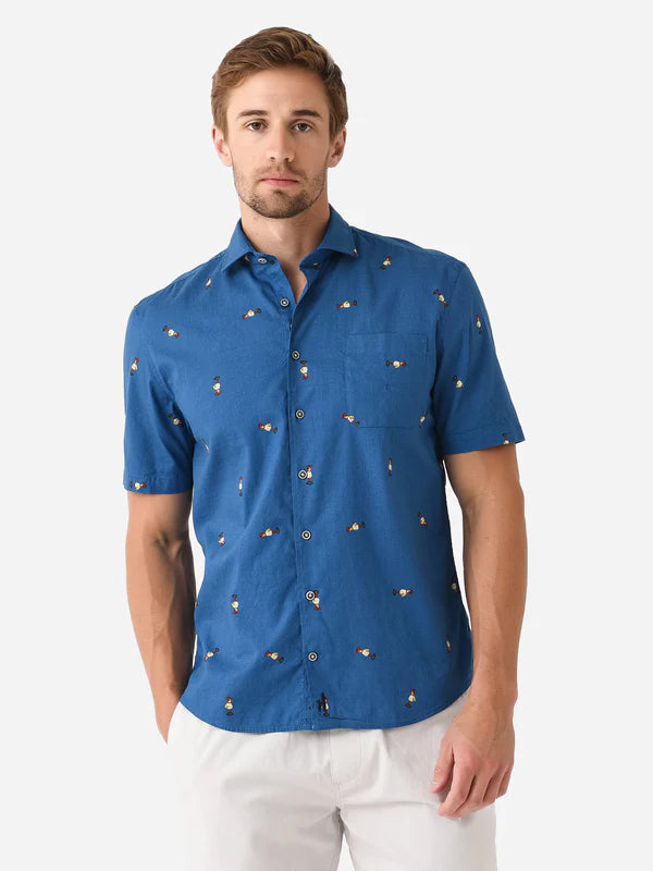 Chemise boutonnée à manches courtes Chappy pour homme de Johnnie-O