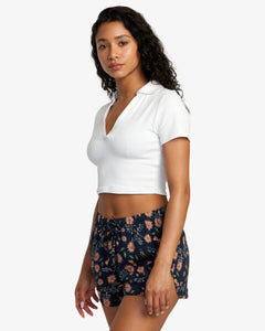 RVCA Womens Chase Polo Knit
