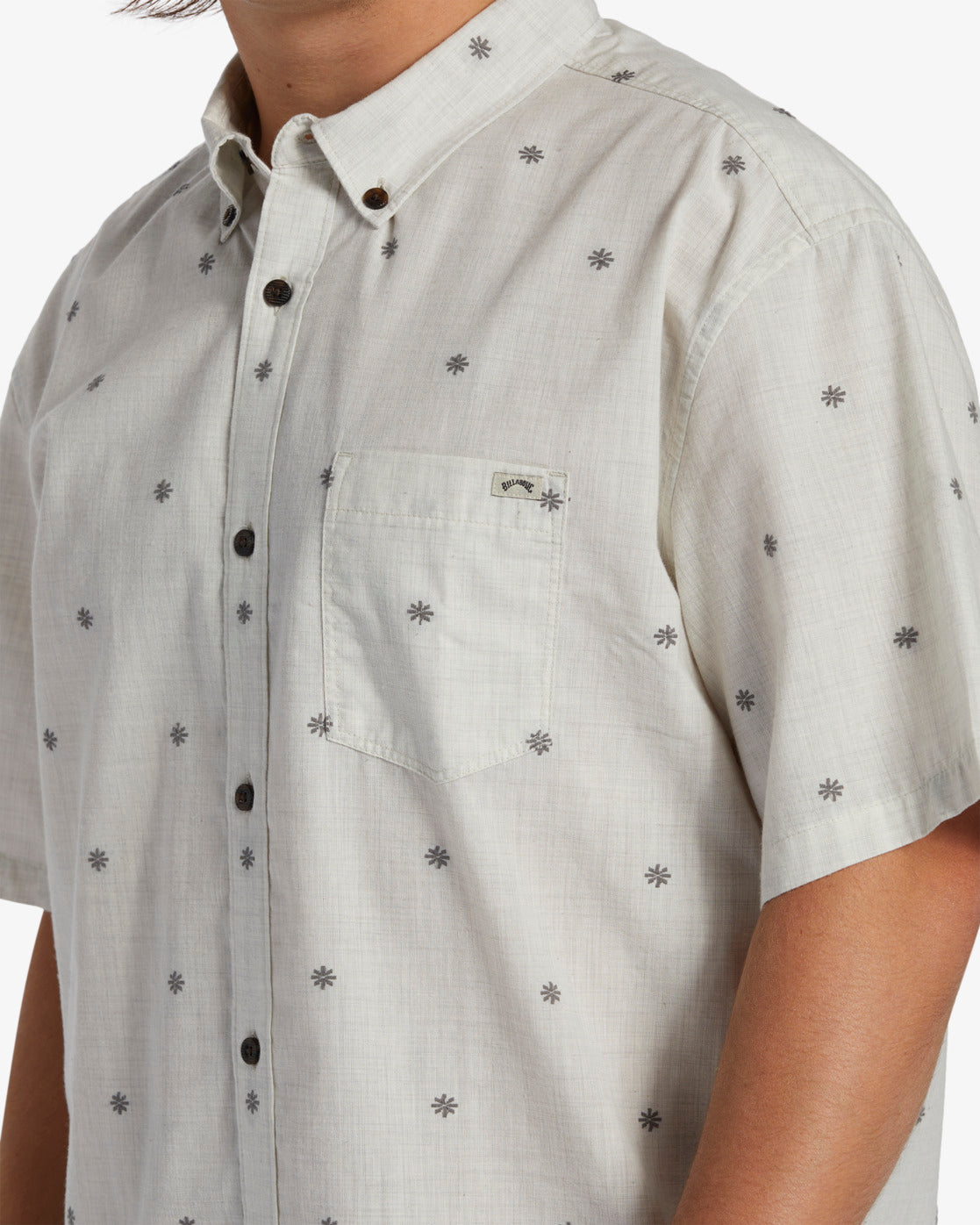 Billabong Men's All Day Jacquard Short Sleeve Shirt