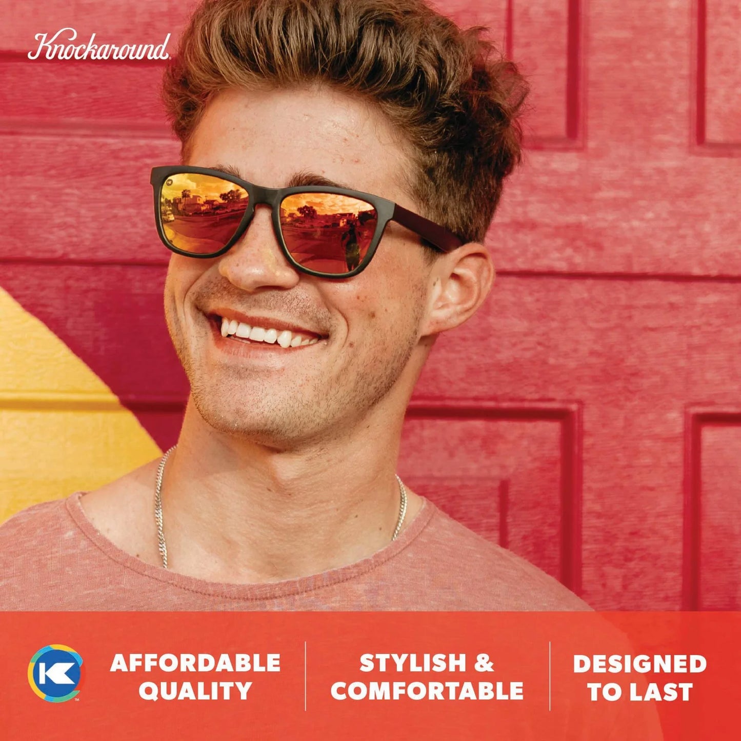 Knockaround Classics Sunglasses Black/Sunset