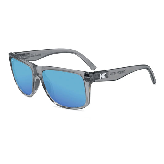 Knockaround Torrey Pines Sport Sunglasses Clear Grey / Aqua