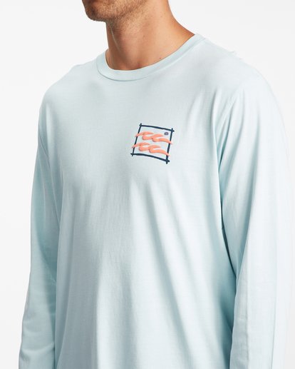 Billabong Mens Crayon Wave Long Sleeve T-Shirt