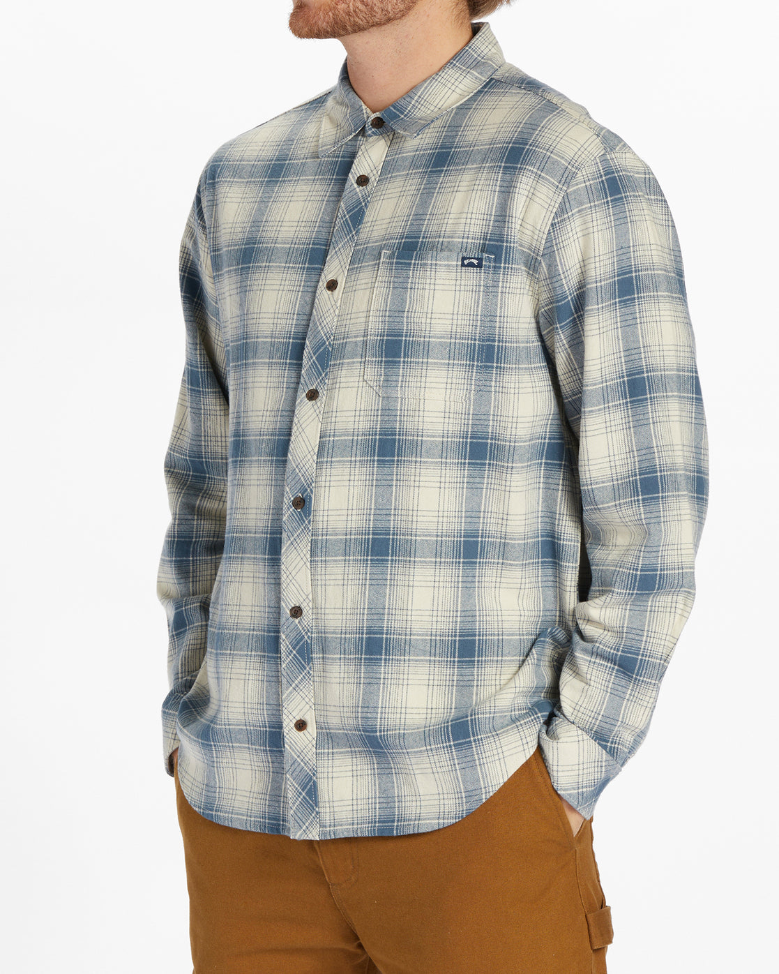 Billabong Men's Coastline Long Sleeve Flannel Shirt