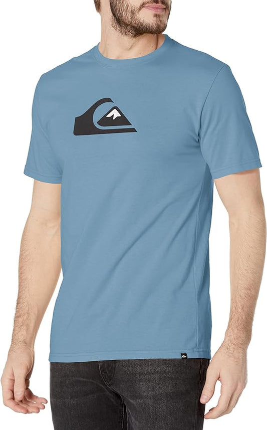 Quiksilver Herren Comp Logo Kurzarm-T-Shirt