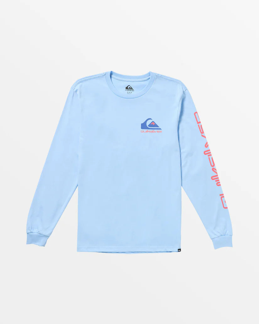 Quiksilver Mens Comp Logo Long Sleeve T-Shirt