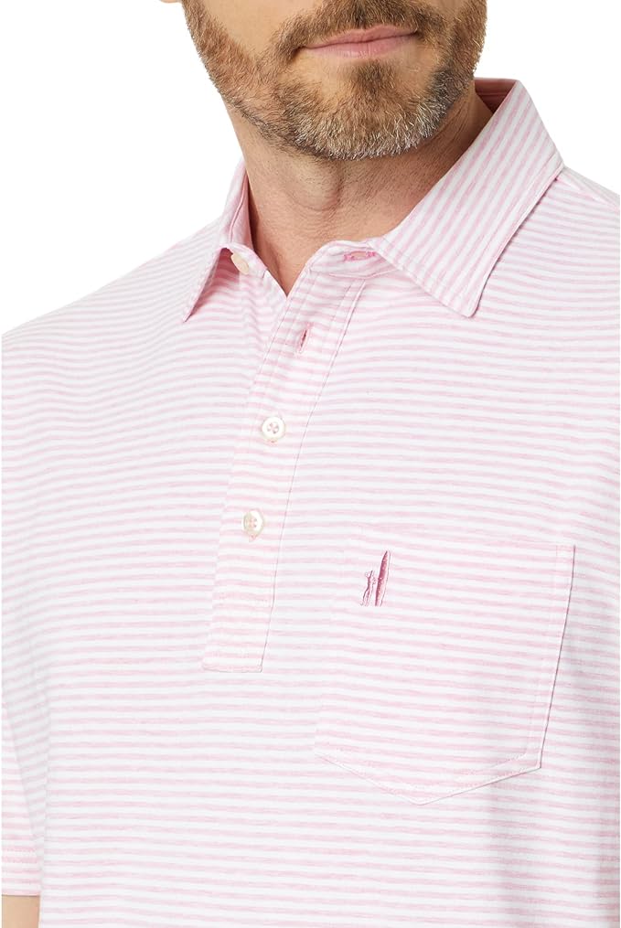 johnnie-O Men's Dante Striped Polo Shirt