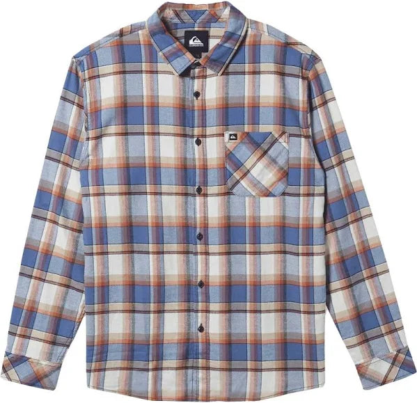 Quiksilver Mens Covex Long Sleeve Flannel Shirt *CLEARANCE*