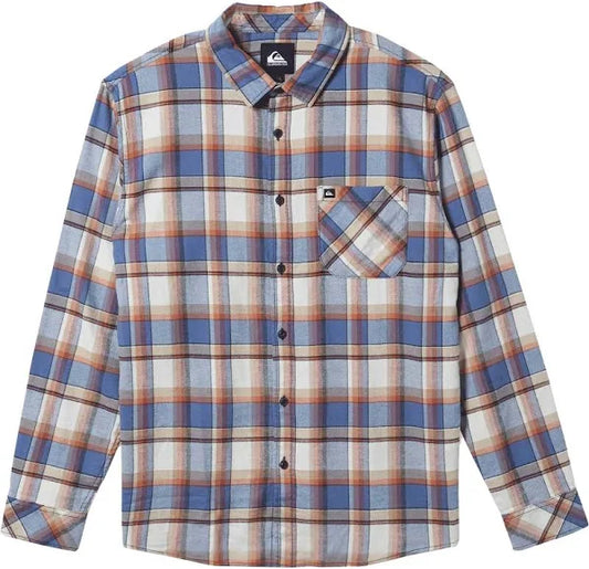 Quiksilver Mens Covex Long Sleeve Flannel Shirt *CLEARANCE*