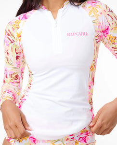 Rip Curl Damen Copacabana Kurzarm-UPF-Rashguard