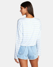 Load image into Gallery viewer, RVCA Womens Countdown 2 Kint Long Sleeve Knit Top