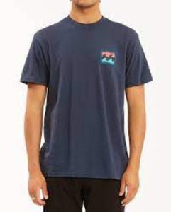 Billabong Mens Crayon Wave Short Sleeve T-Shirt