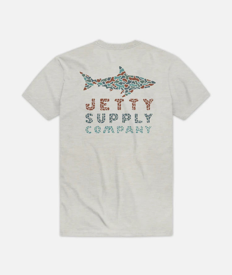 Jetty Mens Crackle Short Sleeve T-Shirt